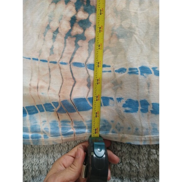 Hardtail Forever V-neck Sleeveless Tie Dye Maxi Dress Boho Feminine Cottage Core - Picture 7 of 9